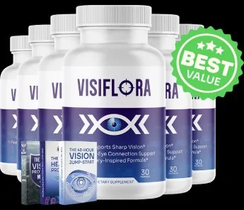VisiFlora 6 bottles — 180-day supply